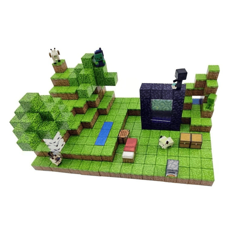 KIT BLOCOS MAGNETICOS 100 PEÇAS